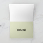 Viel GlückSignpost Karte (Innenseite)