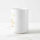 Viel Gold Lotus Kaffeetasse (Mittel)