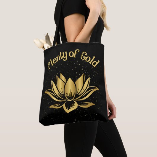 Viel Gold Lotus Tasche (Von Nahem)