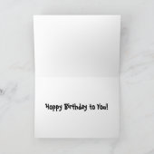 Viel Hoffnung zum Geburtstag! Karte (Innenseite)