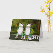 Viel Hoffnung zum Geburtstag! Karte (Gelbe Blume)