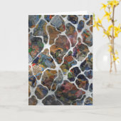 Viel im Kopf Karte (Gelbe Blume)