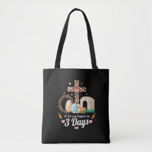 Viel kann in 3 Tagen geschehen zu Ostern Jesus rel Tasche