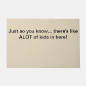 Viel Kinderfußmatte Fußmatte (Vorderseite)