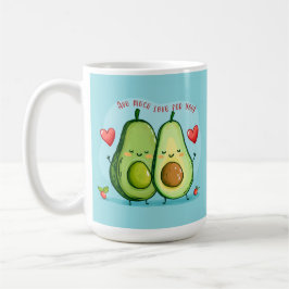 Viel Liebe Avocado Kaffeetasse