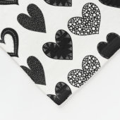 Viel Liebe Fleecedecke (Ecke)