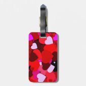 Viel Liebe Gepäckanhänger (Rückseite vertikal)