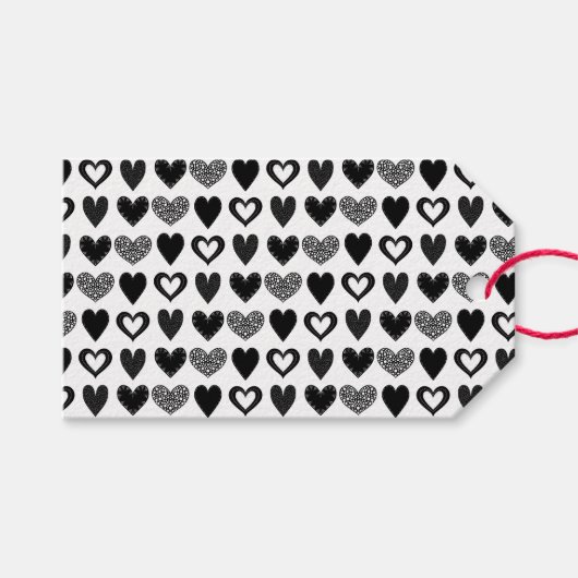 Viel Liebe Geschenkanhänger (Vorderseite (Horizontal))