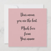 Viel Liebe, großes Herz (Rückseite)