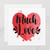 Viel Liebe, großes Herz (Vorne/Hinten)