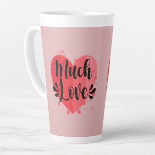 Viel Liebe, großes Herz Milchtasse