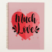 Viel Liebe, großes Herz Planer (Vorderseite)