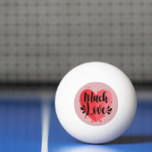 Viel Liebe, großes Herz Tischtennisball (Netto)