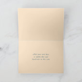 Viel Liebe in einem kleinen Paket Karte (Innenseite)