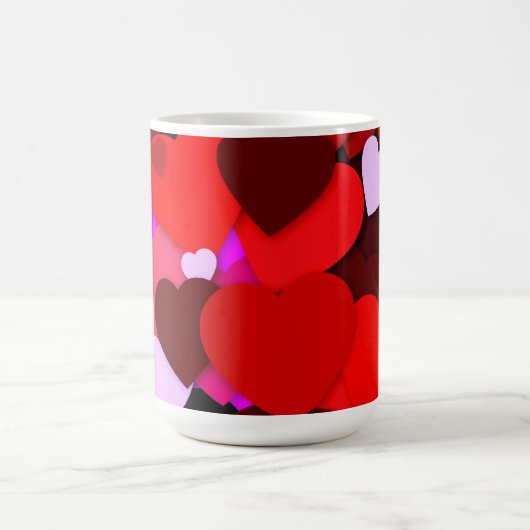 Viel Liebe Kaffeetasse (Mittel)