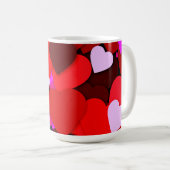 Viel Liebe Kaffeetasse (VorderseiteRechts)