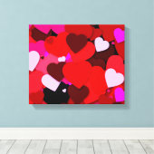 Viel Liebe Leinwanddruck (Insitu (Holzboden))