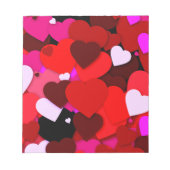 Viel Liebe Notizblock (Vorderseite)