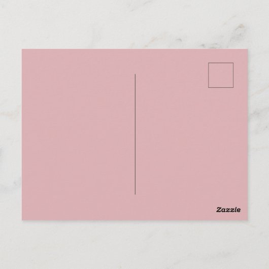 Viel Liebe Postkarte (Rückseite)