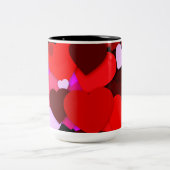 Viel Liebe Zweifarbige Tasse (Mittel)