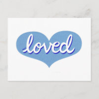 VIEL LIEBT - Bewundert - Herz blauer Liebe