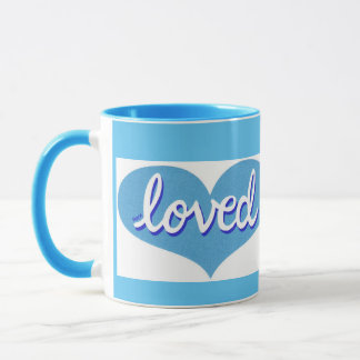 VIEL LIEBT - Herz der blauen Liebe Tasse