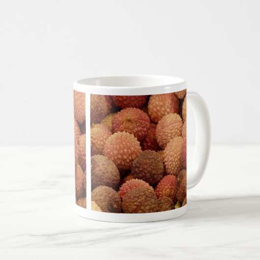 Viel Lychee-Tasse Kaffeetasse (VorderseiteRechts)