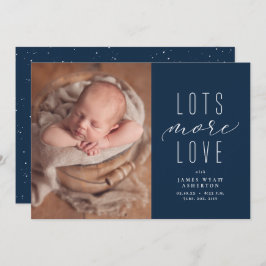 Viel mehr Ankündigung zur Geburt von Fotos der Lie