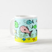 Viel mehr Fische in der Tasse (Vorderseite Links)