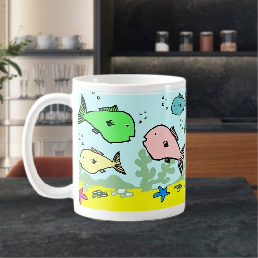 Viel mehr Fische in der Tasse