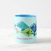Viel mehr Fische Tasse (Zentrum)
