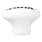 Viel mehr Junk Drawer Keramikknauf (Seitenansicht)