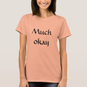 Viel okay Helena Zitat Orphan schwarz T-Shirt (Vorderseite)