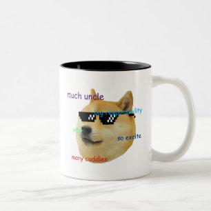 viel Onkel-Tasse Zweifarbige Tasse