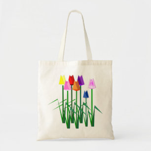 Viel O'Tulips Tote Tag Tragetasche