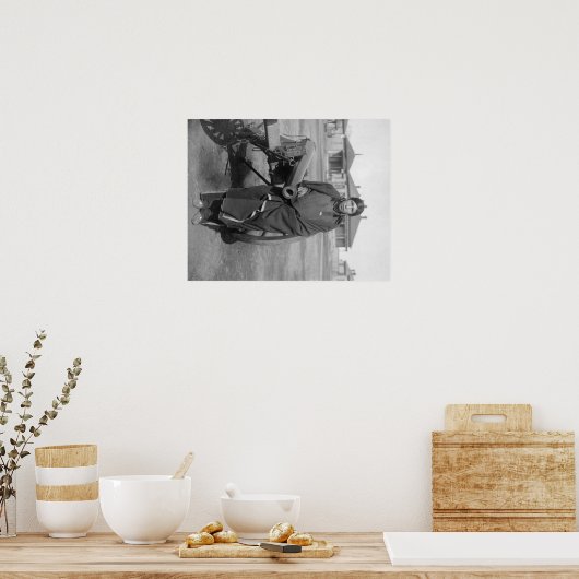 "Viel Pferde", die Lieut schlucken. Casey Fotograp Poster (Küche)