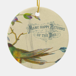 Viel Rückkehr der Tagesverzierung Keramik Ornament