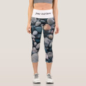 viel schöner Stein Capri Leggings (Vorderseite)