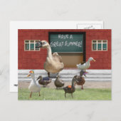 Viel Sommerurlaub! Postkarte (Vorne/Hinten)