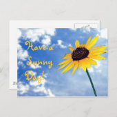 Viel Sonne! Postkarte (Vorne/Hinten)