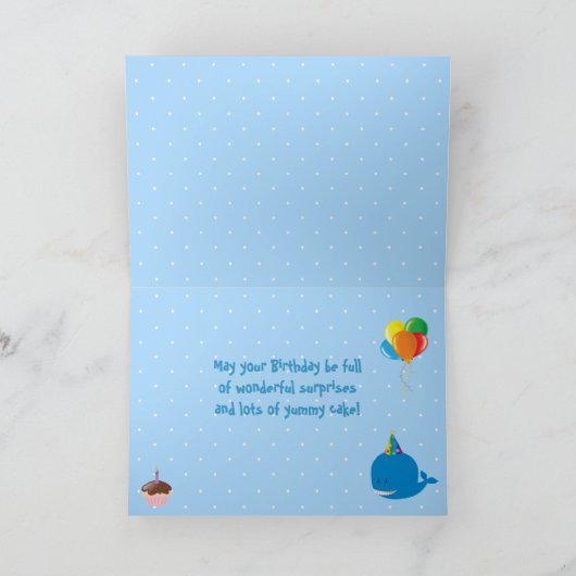 Viel Spaß am Geburtstag! Karte (Innenseite)