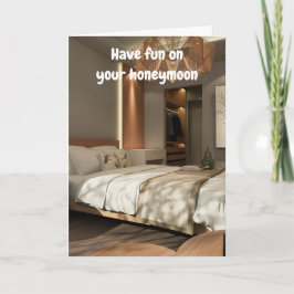 Viel Spaß auf Ihrer Flitterwoche. Karte