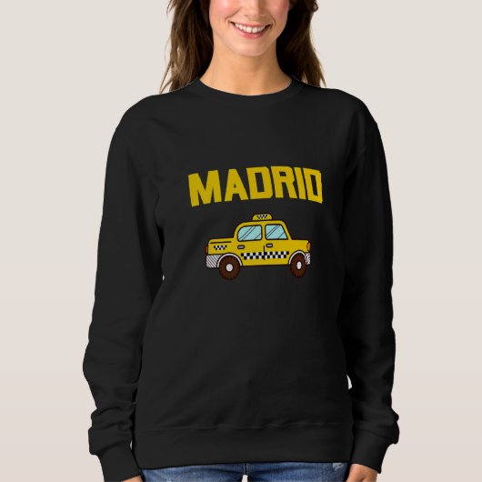 Viel Spaß beim Coolen Madrid Spanien Dreamer Grafi Sweatshirt (Vorderseite)