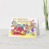 VIEL SPASS BEIM STUDIEREN Grußkarte Karte (Vorderseite)