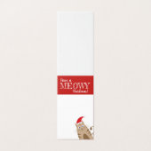 Viel Spaß beim Weihnachtsfest, Cartoon lustig (Außenseite Aufgefaltet)