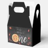 Viel Spaß, erster Pizza-Geburtstag Geschenkschachtel (Geöffnet)