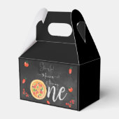 Viel Spaß, erster Pizza-Geburtstag Geschenkschachtel (Vorderseite)