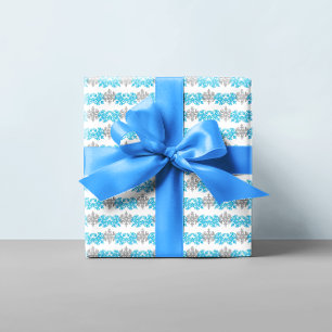 Viel Spaß im Schnee zum 1. Winter-Geburtstag Geschenkpapier