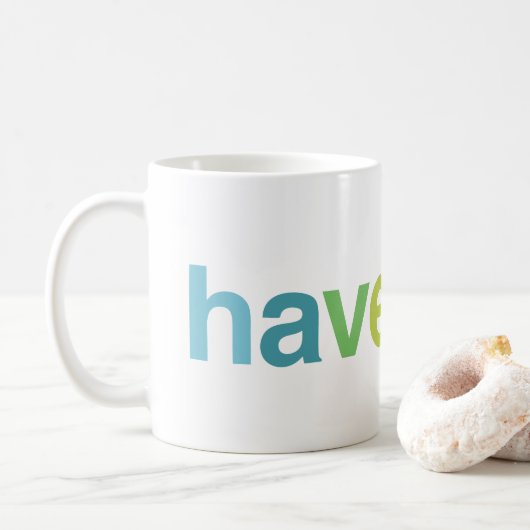 Viel Spaß Kaffeetasse (Mit Donut)