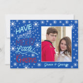 Viel Spaß mit der Weihnachtsfotokarte Einladung (Vorderseite)